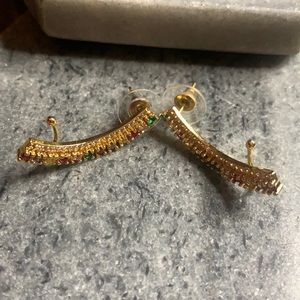Earrings.